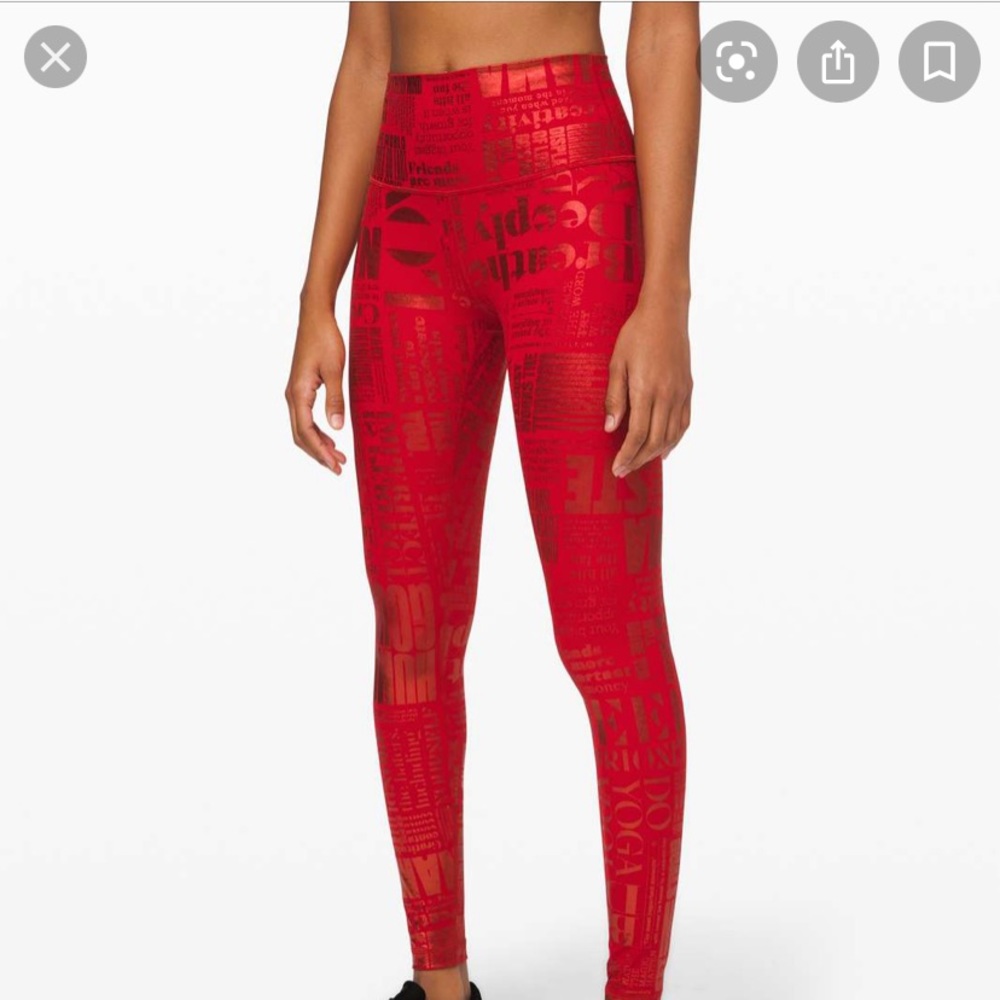 Lululemon WU HR 7/8 Tights - Manifesto